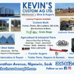 112 Marathon Avenue, Nipawin 306-862-3611 www.kevinscustomagltd.